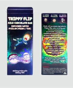 Trippy Flip Mushroom Chocolate Bars